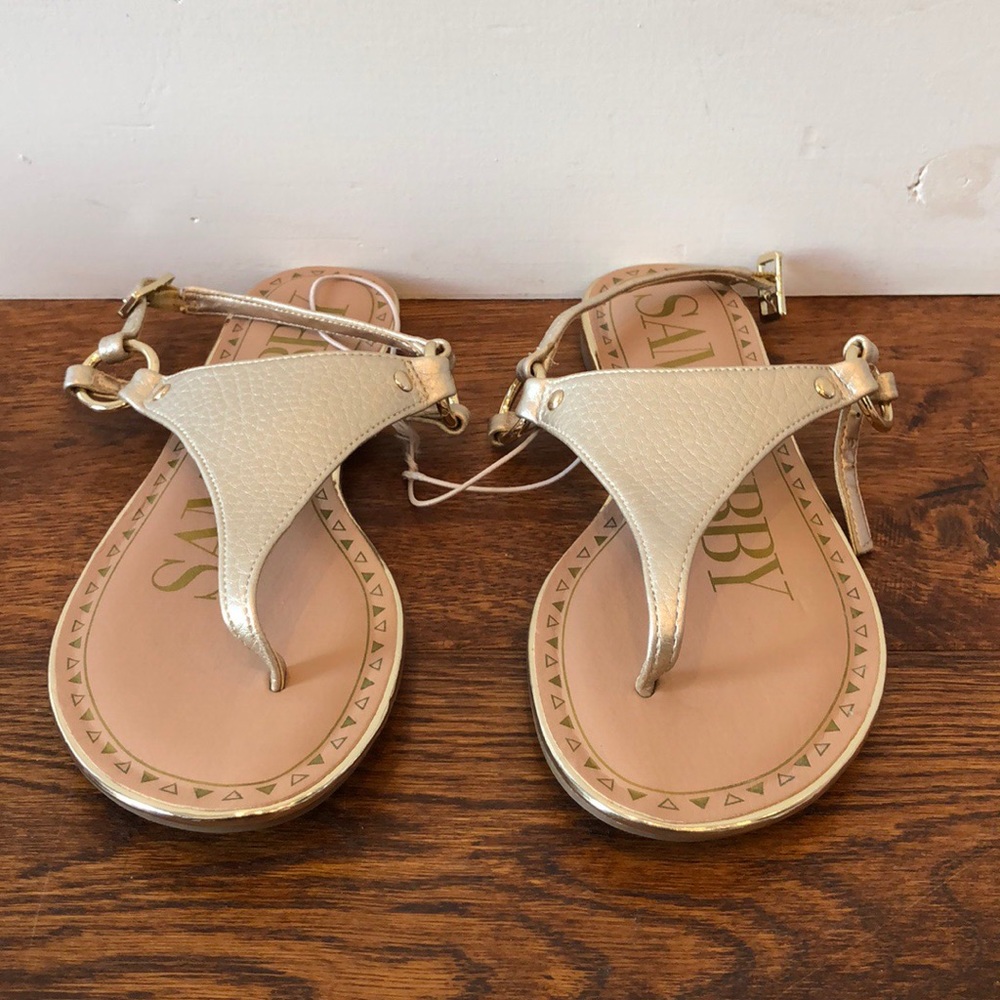 New Gold Sandals